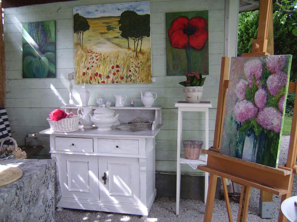 Romantikzimmer Im Antiquariat Sonnschied Szoba fotó